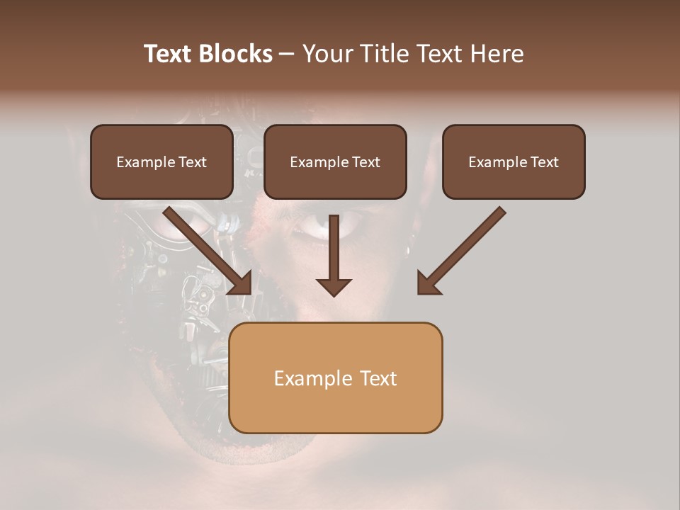 Virtual Dark Evil PowerPoint Template