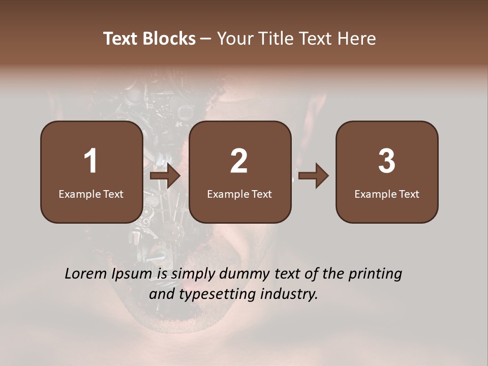 Virtual Dark Evil PowerPoint Template