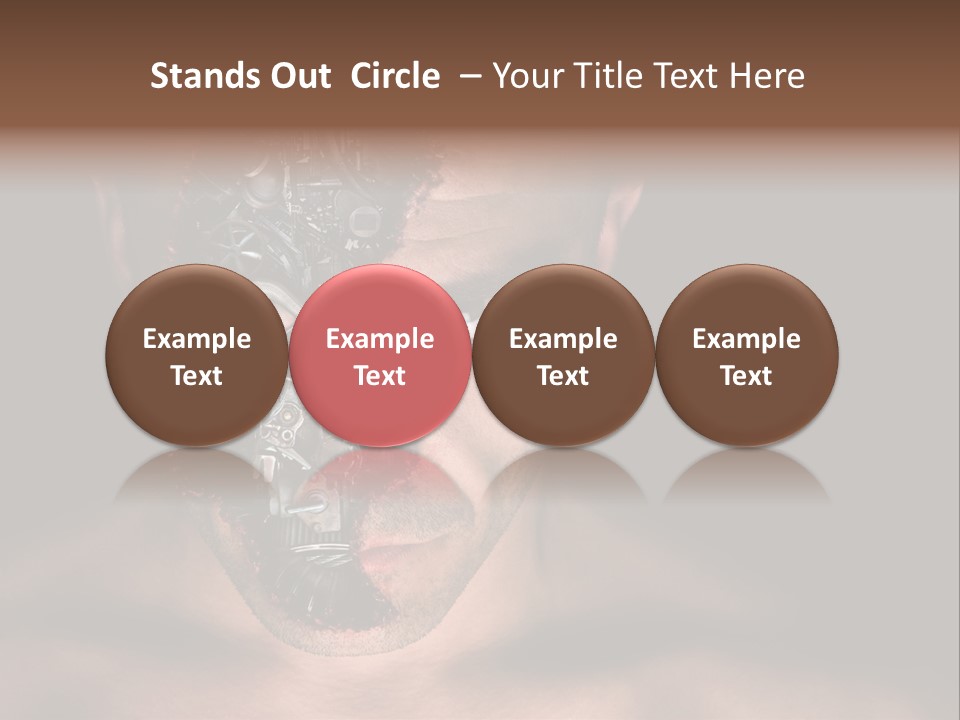 Virtual Dark Evil PowerPoint Template