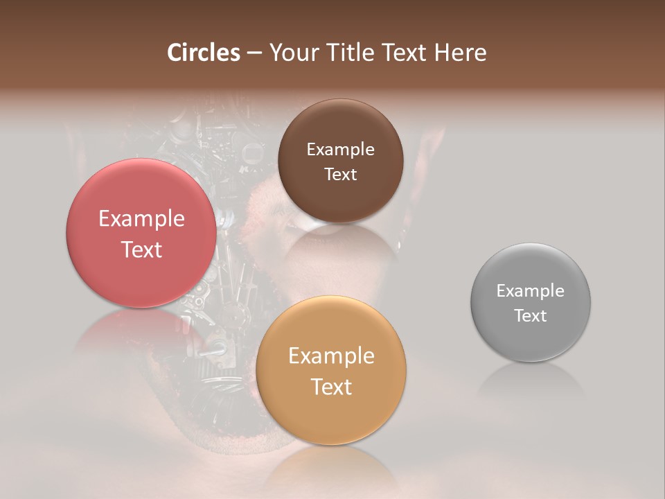 Virtual Dark Evil PowerPoint Template