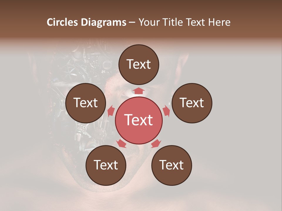 Virtual Dark Evil PowerPoint Template