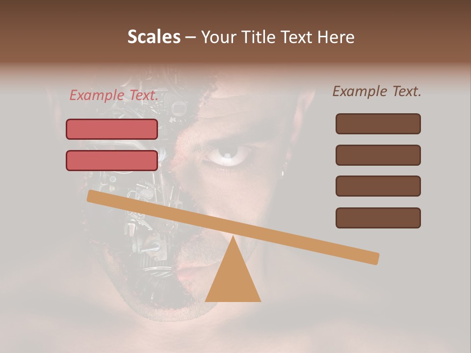 Virtual Dark Evil PowerPoint Template