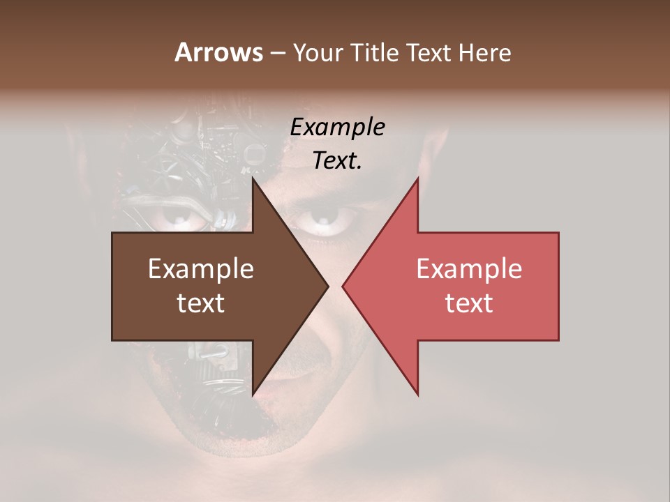 Virtual Dark Evil PowerPoint Template