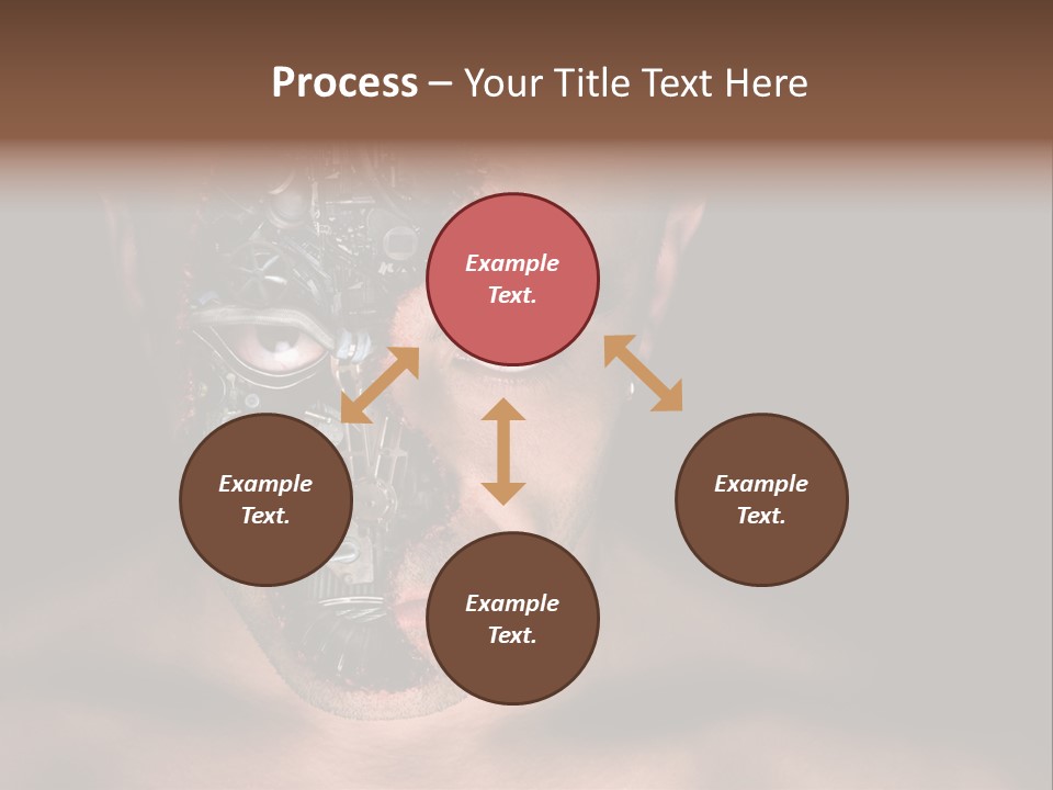 Virtual Dark Evil PowerPoint Template