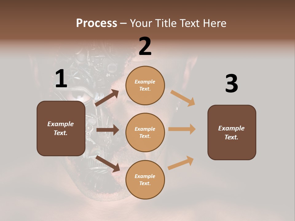 Virtual Dark Evil PowerPoint Template