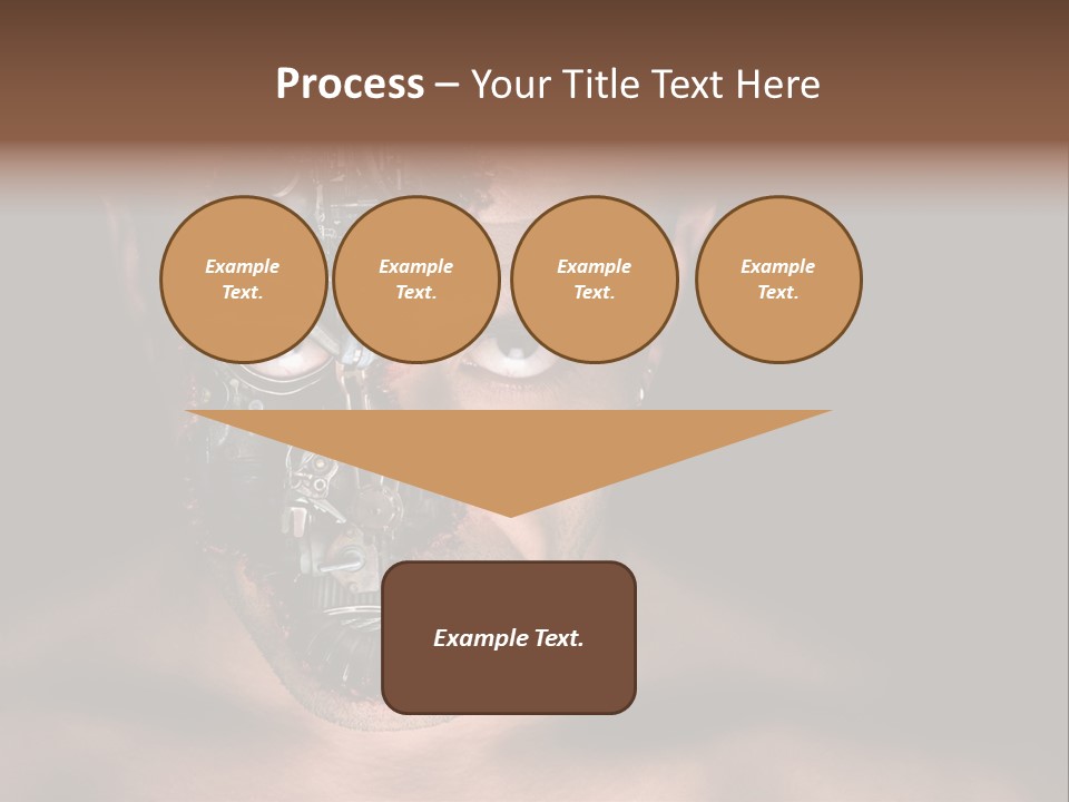 Virtual Dark Evil PowerPoint Template
