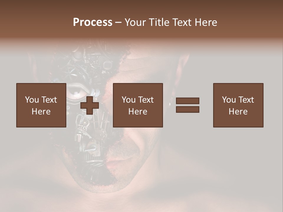 Virtual Dark Evil PowerPoint Template
