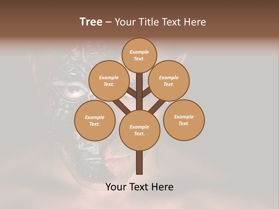 Virtual Dark Evil PowerPoint Template