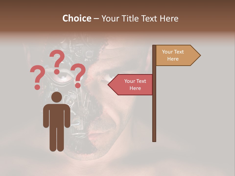 Virtual Dark Evil PowerPoint Template