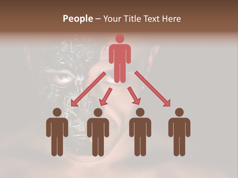 Virtual Dark Evil PowerPoint Template