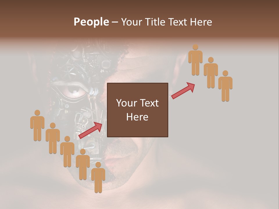 Virtual Dark Evil PowerPoint Template