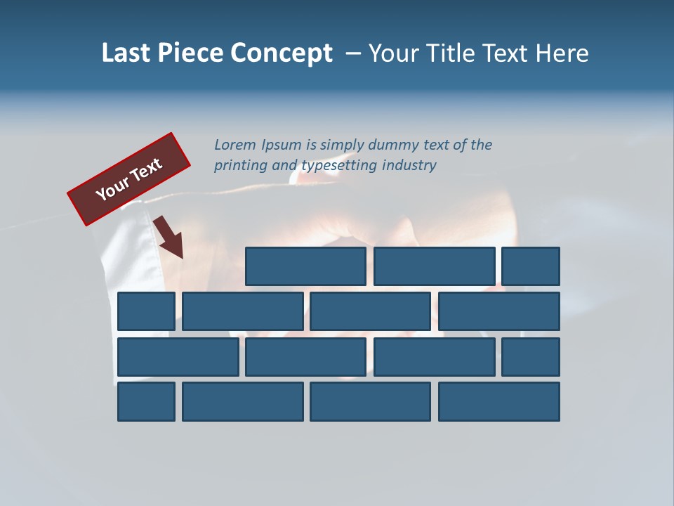 Hello Shake Businesspeople PowerPoint Template
