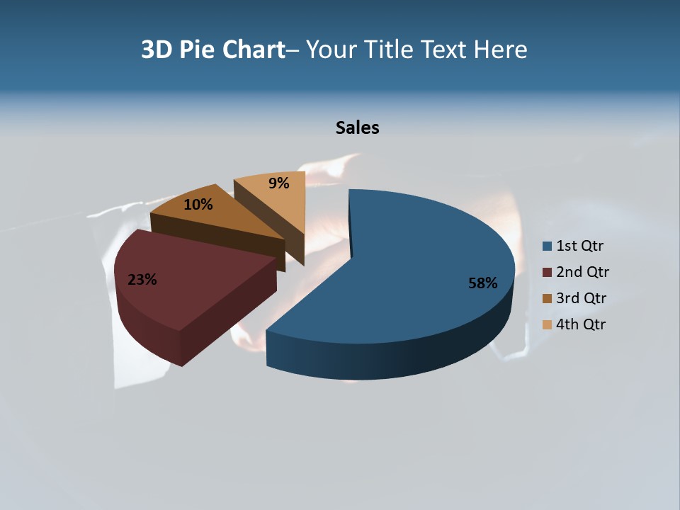 Hello Shake Businesspeople PowerPoint Template