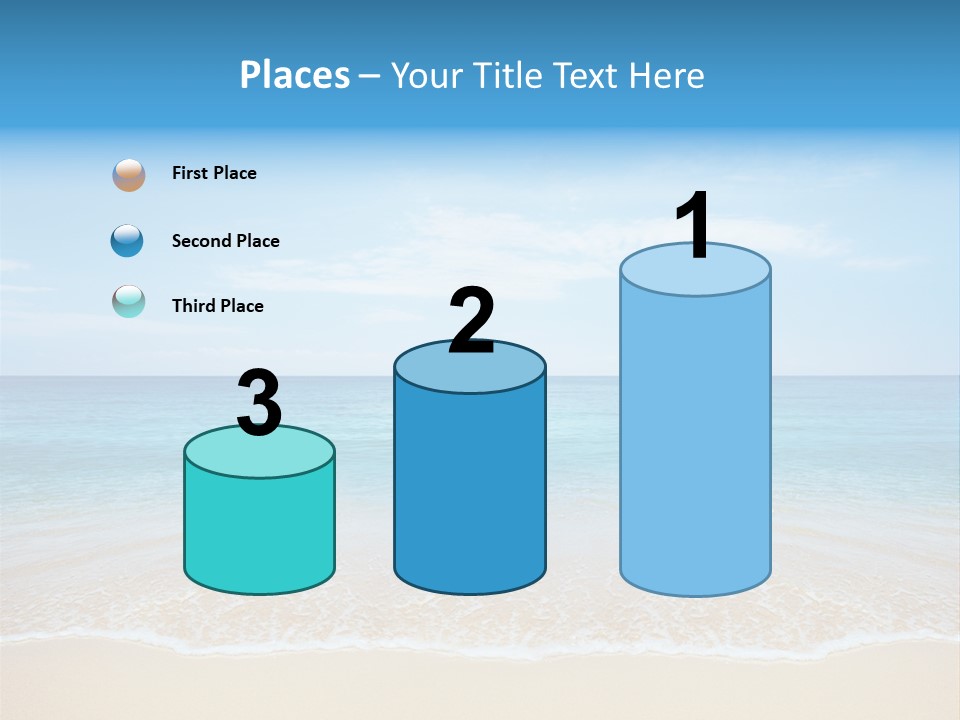 Tropical Peace Sea PowerPoint Template