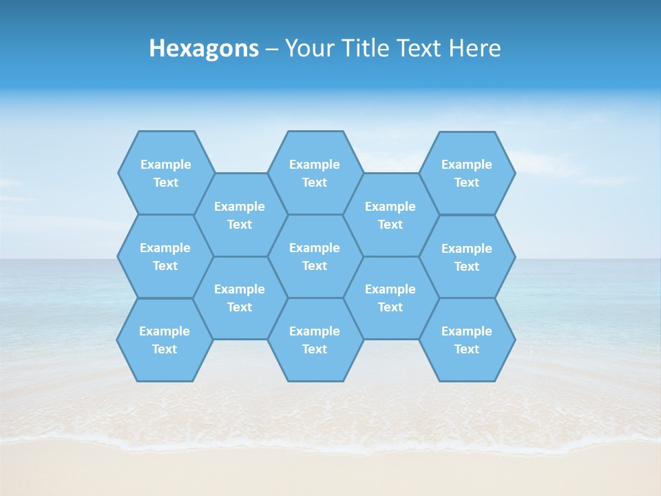 Tropical Peace Sea PowerPoint Template