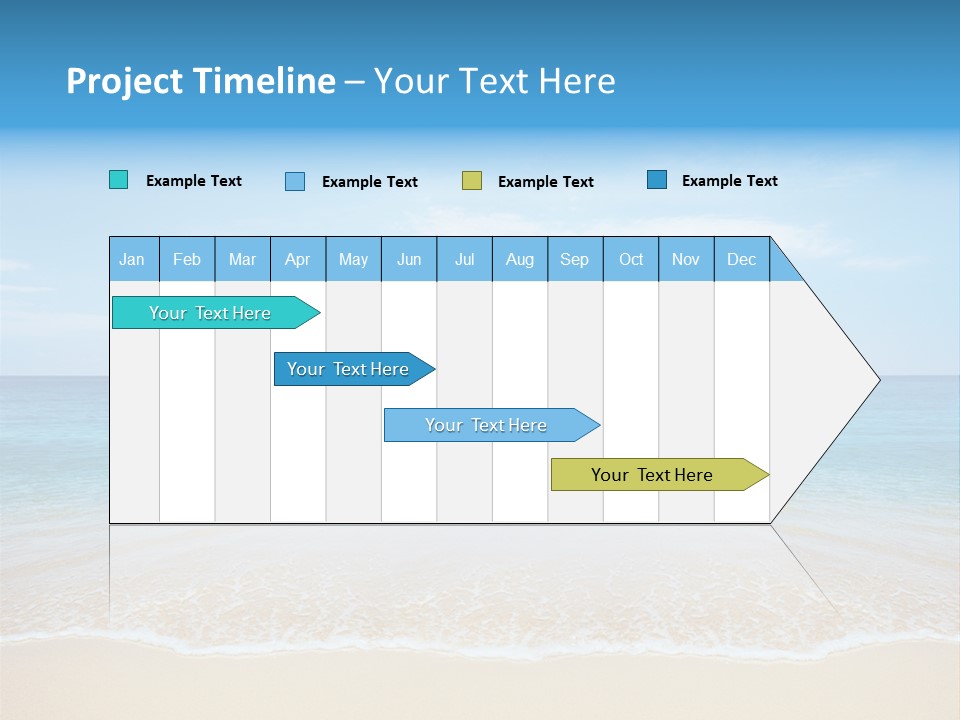 Tropical Peace Sea PowerPoint Template