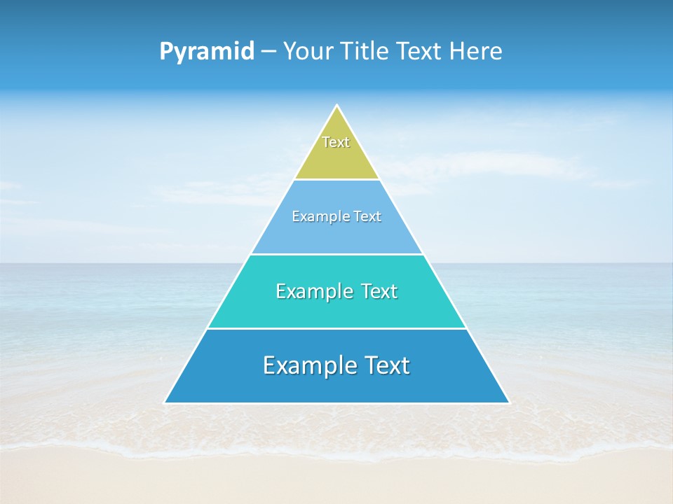 Tropical Peace Sea PowerPoint Template