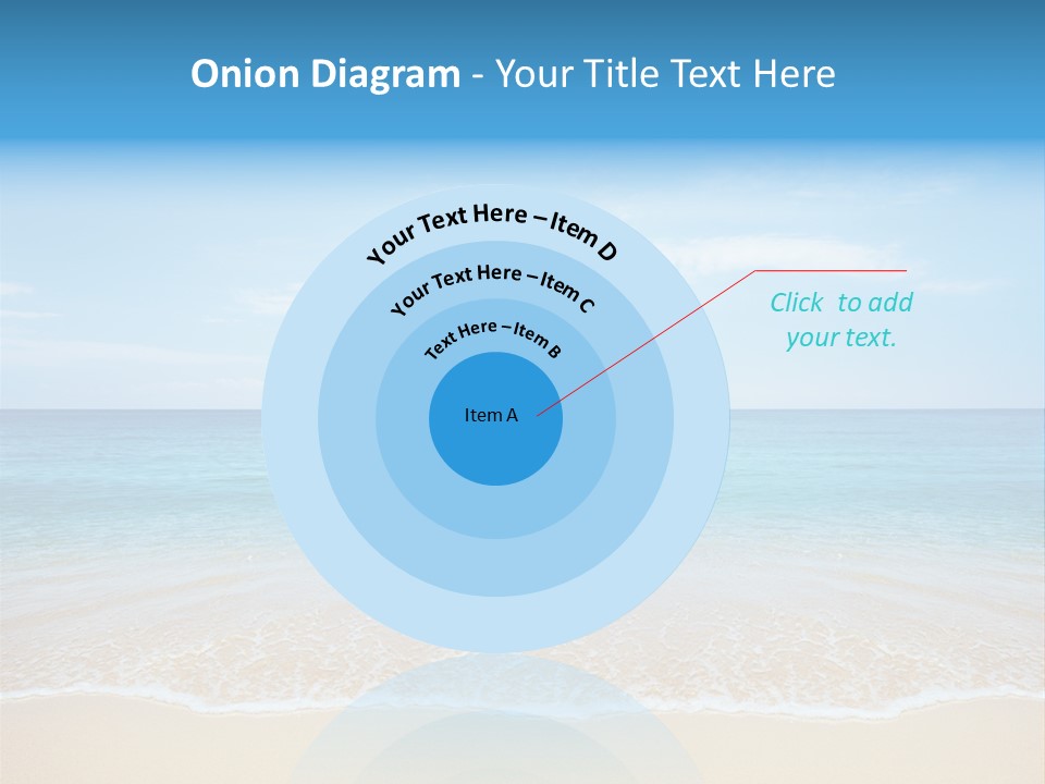 Tropical Peace Sea PowerPoint Template
