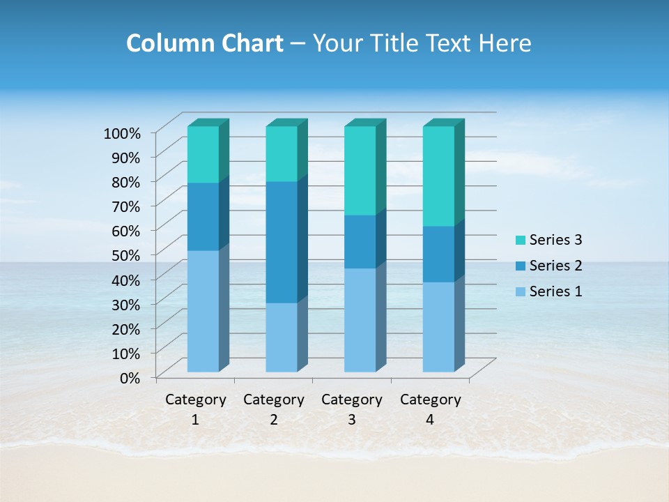 Tropical Peace Sea PowerPoint Template
