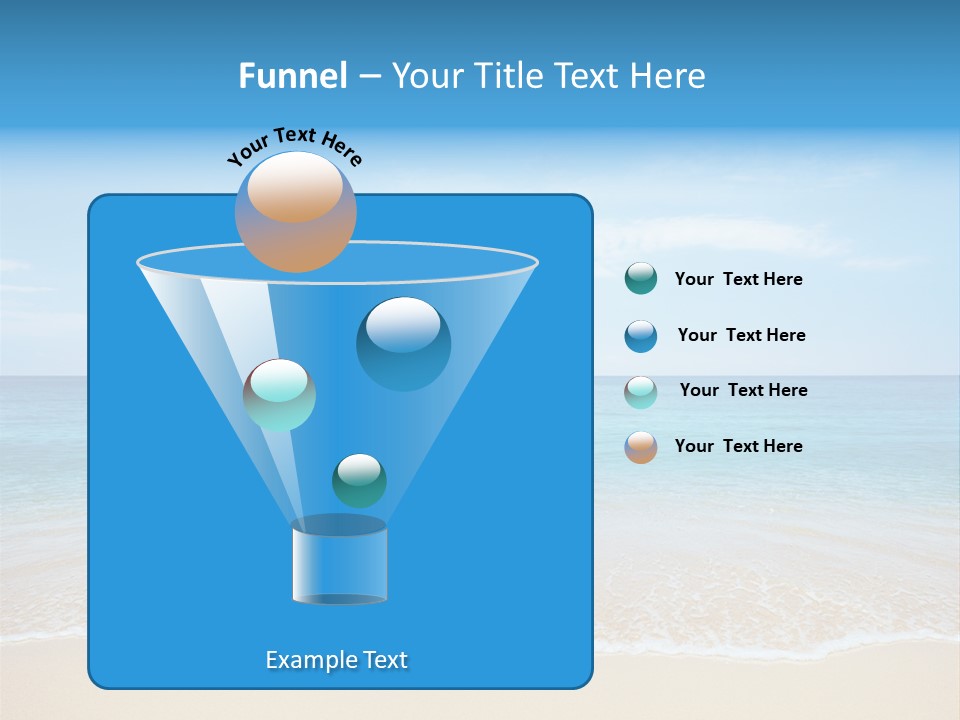 Tropical Peace Sea PowerPoint Template