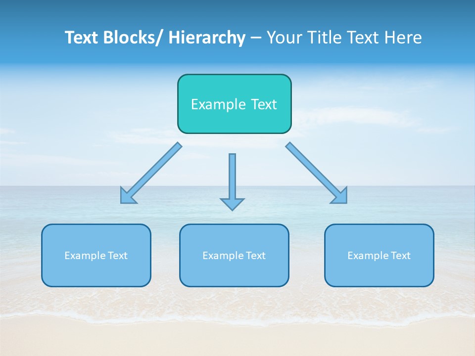 Tropical Peace Sea PowerPoint Template