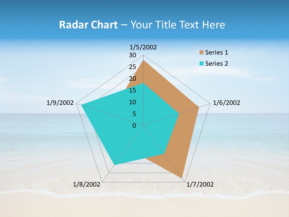 Tropical Peace Sea PowerPoint Template