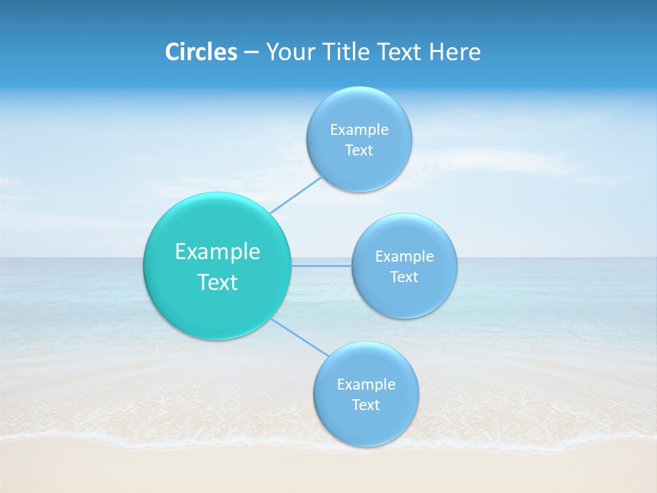 Tropical Peace Sea PowerPoint Template