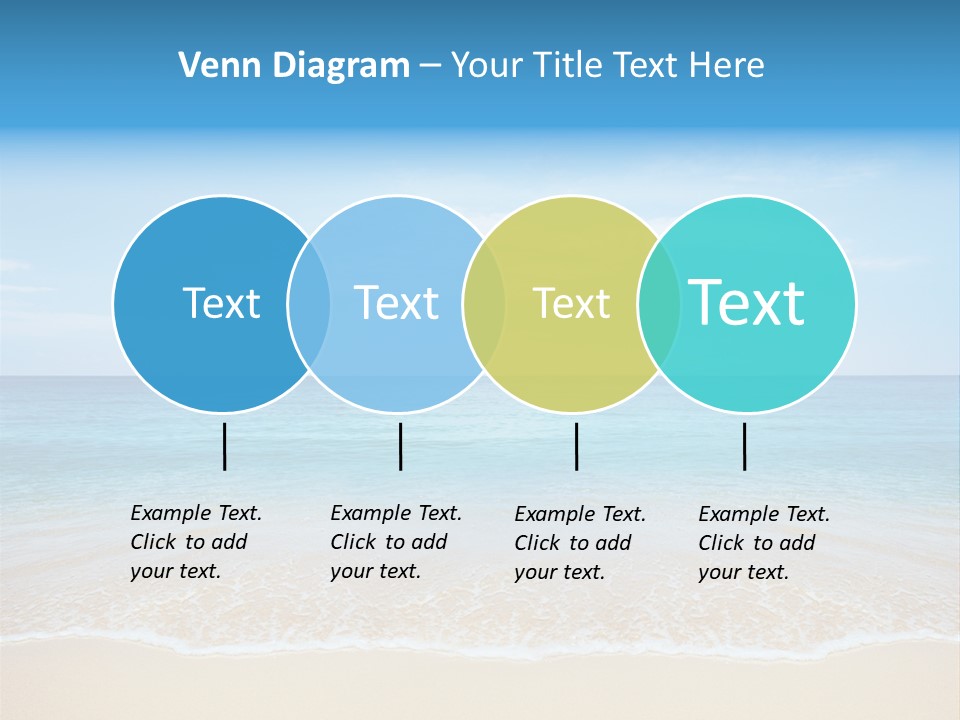 Tropical Peace Sea PowerPoint Template