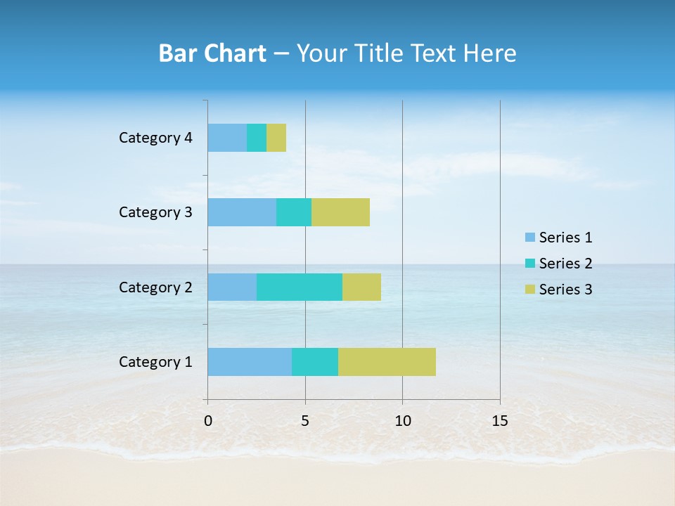 Tropical Peace Sea PowerPoint Template