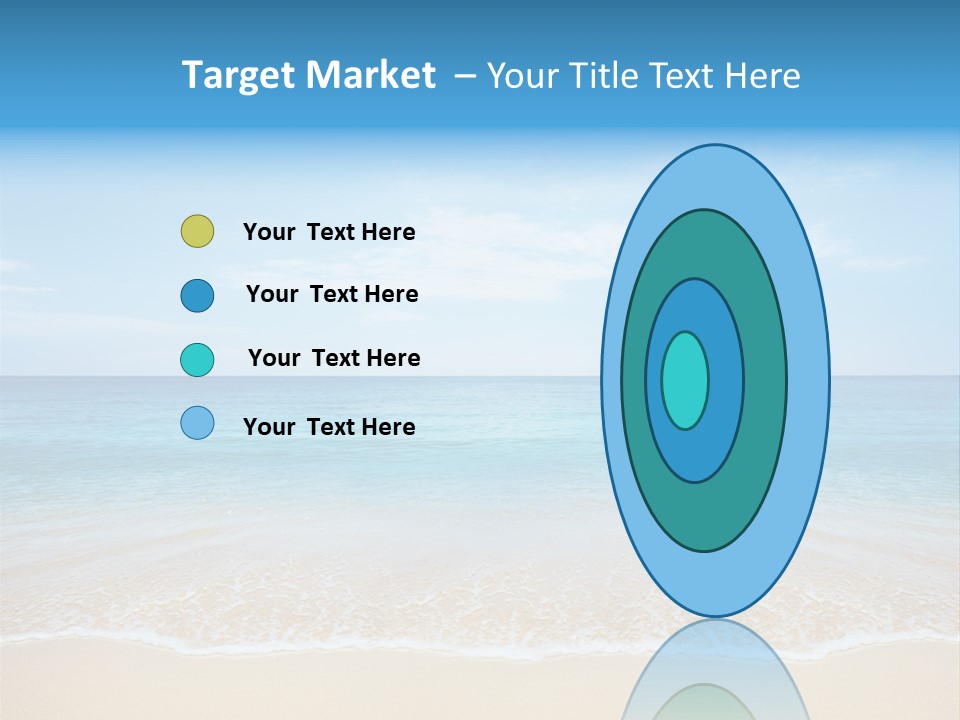 Tropical Peace Sea PowerPoint Template