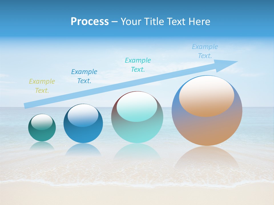 Tropical Peace Sea PowerPoint Template