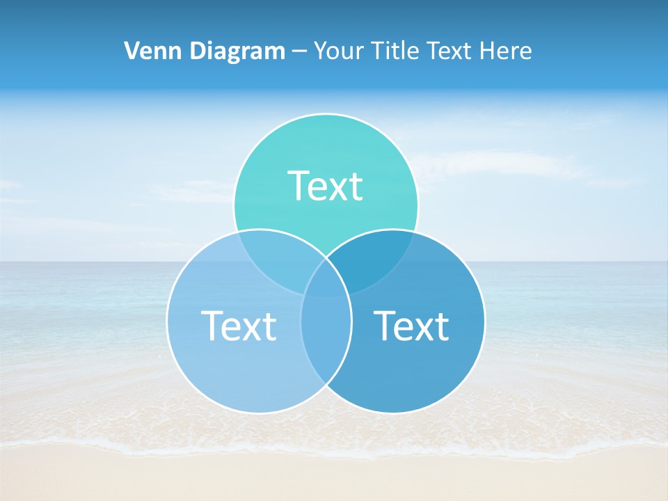 Tropical Peace Sea PowerPoint Template