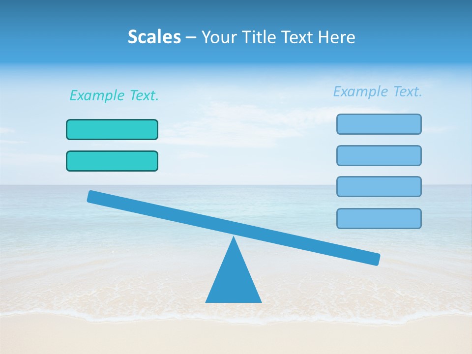 Tropical Peace Sea PowerPoint Template