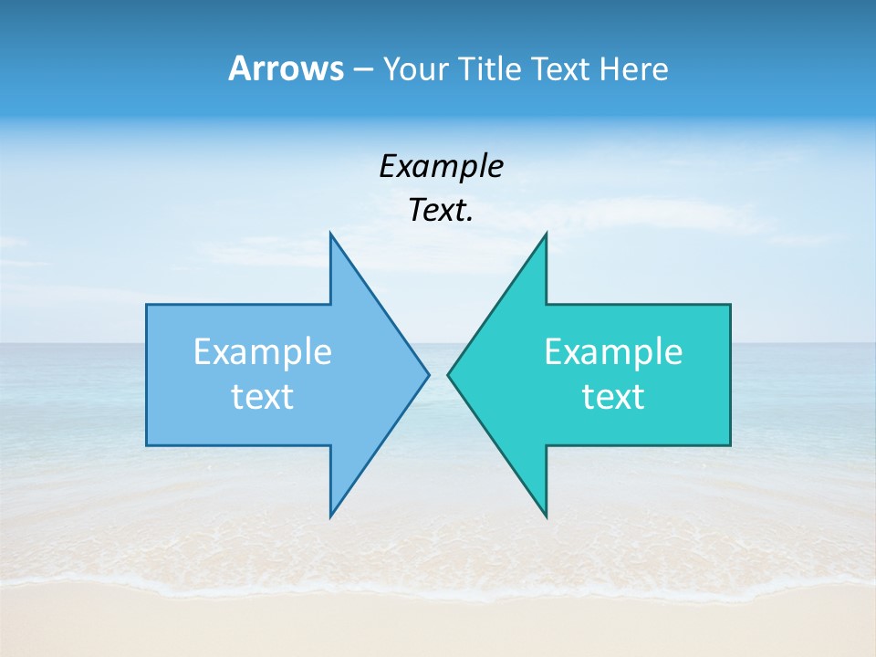 Tropical Peace Sea PowerPoint Template