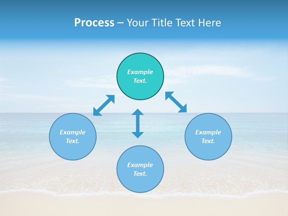 Tropical Peace Sea PowerPoint Template