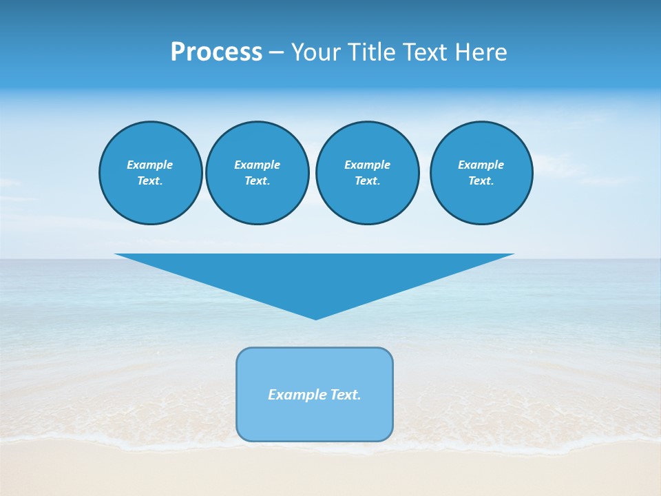 Tropical Peace Sea PowerPoint Template