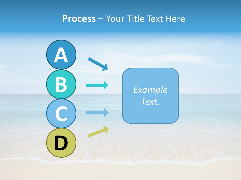 Tropical Peace Sea PowerPoint Template
