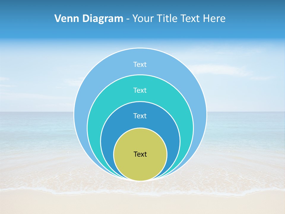 Tropical Peace Sea PowerPoint Template