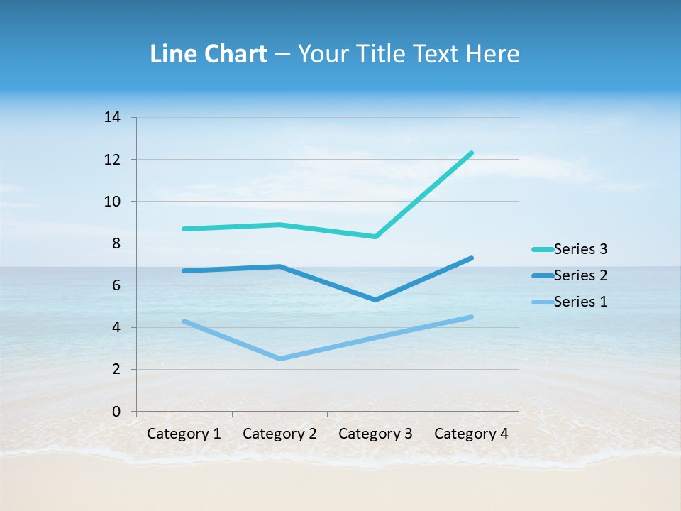 Tropical Peace Sea PowerPoint Template