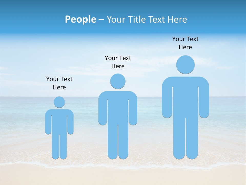 Tropical Peace Sea PowerPoint Template