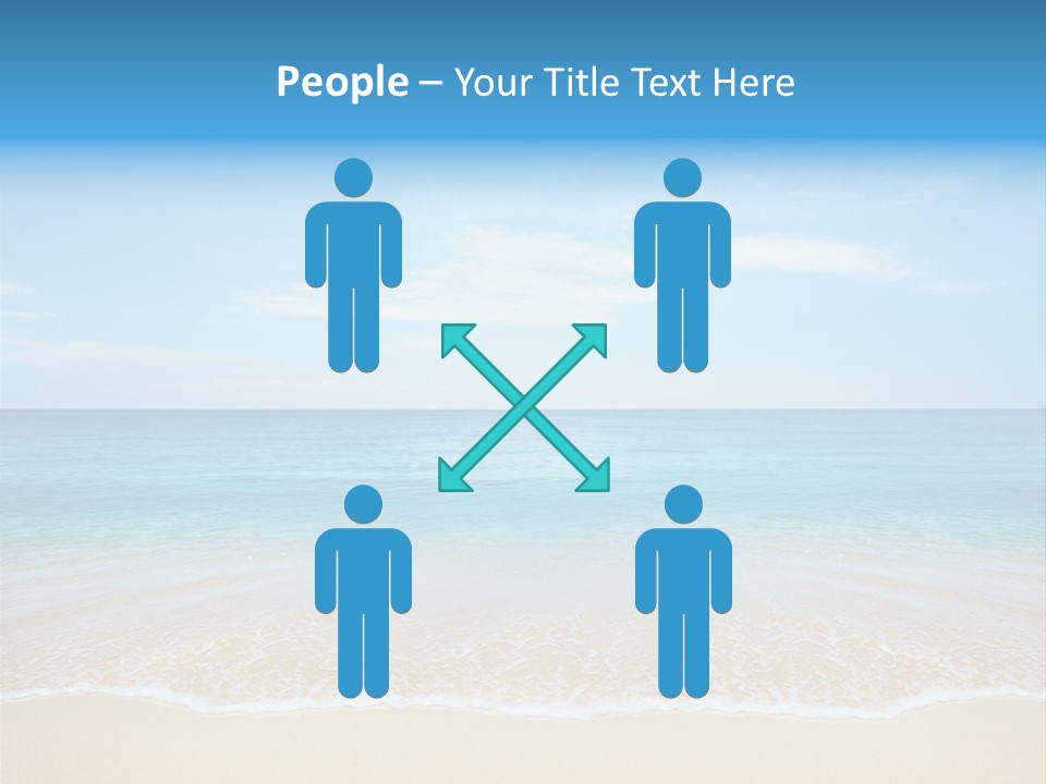 Tropical Peace Sea PowerPoint Template