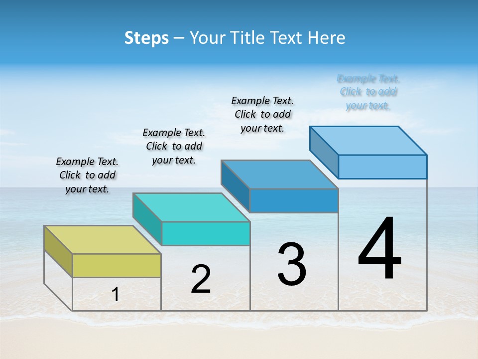 Tropical Peace Sea PowerPoint Template