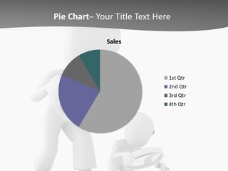 Close Up Render Magnifier PowerPoint Template