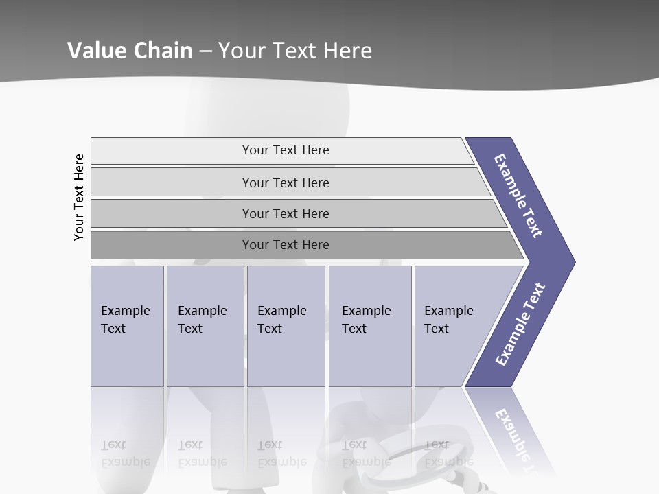 Close Up Render Magnifier PowerPoint Template