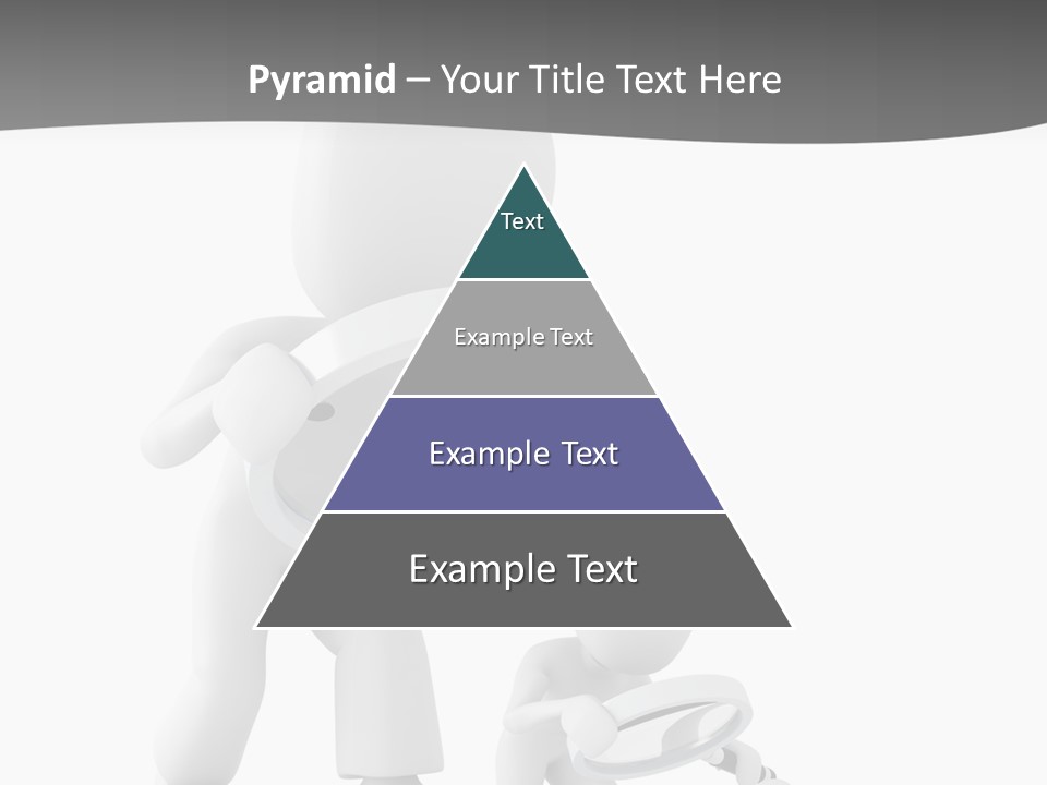 Close Up Render Magnifier PowerPoint Template