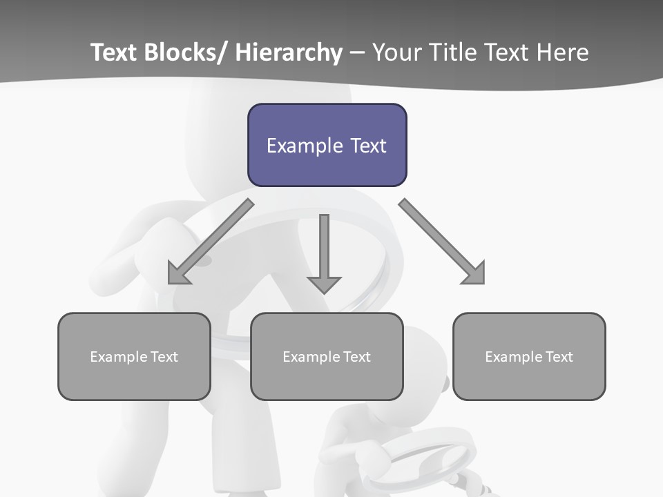 Close Up Render Magnifier PowerPoint Template