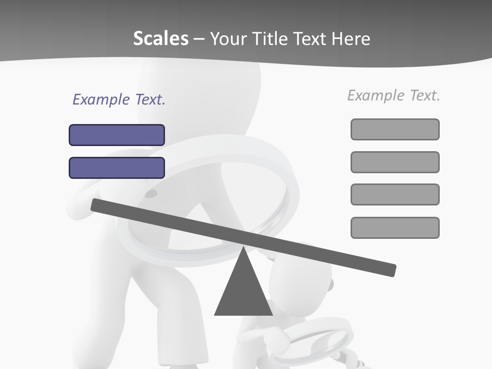 Close Up Render Magnifier PowerPoint Template