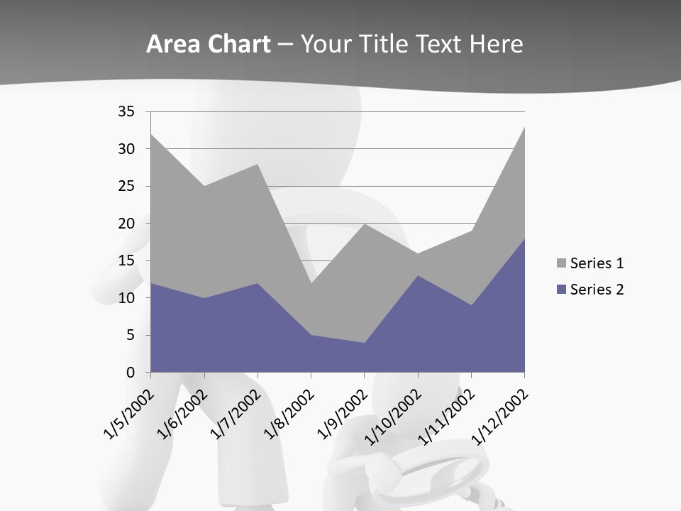 Close Up Render Magnifier PowerPoint Template