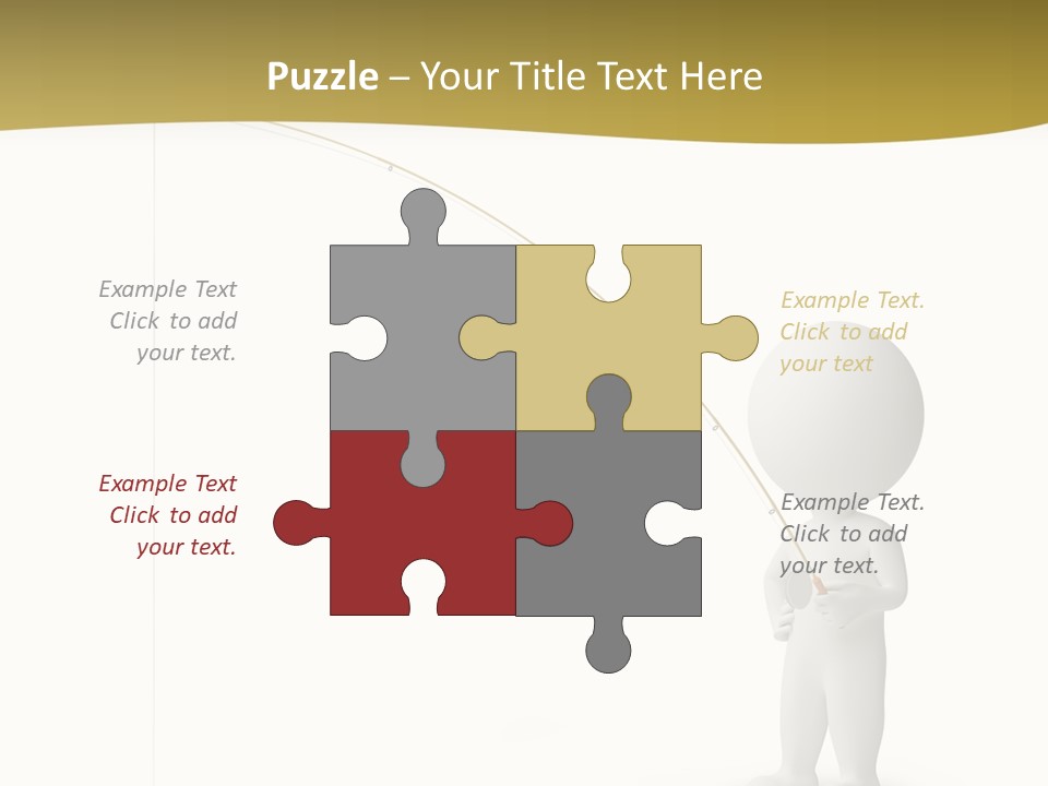 Leisure Sport Rod PowerPoint Template