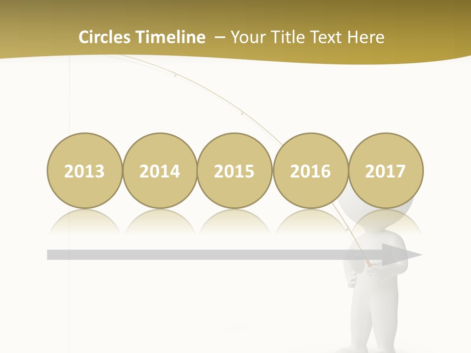 Leisure Sport Rod PowerPoint Template